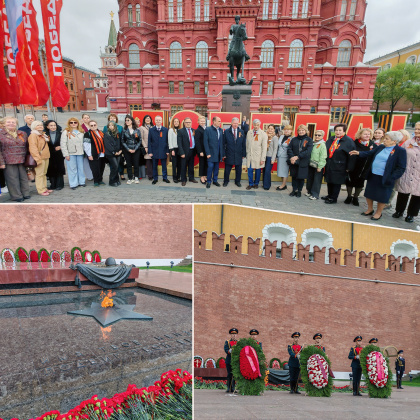 Акция возложения цветов 8 мая 2026 года